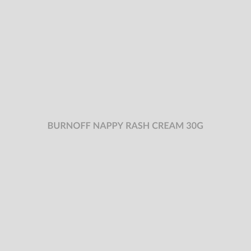 BURNOFF NAPPY RASH CREAM 30G - Bolan Clinic Pharmacy