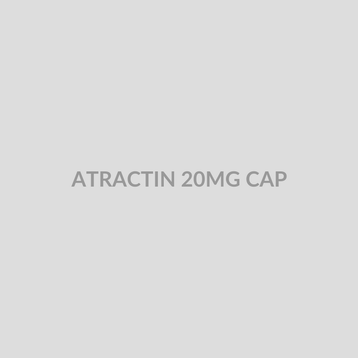 ATRACTIN 20MG CAP - Bolan Clinic Pharmacy