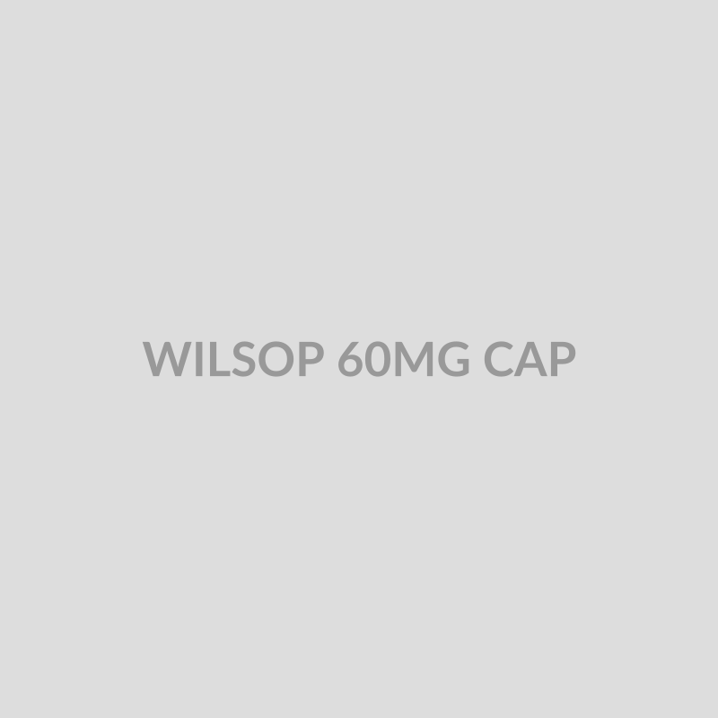 WILSOP 60MG CAP - Bolan Clinic Pharmacy