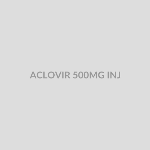 ACLOVIR 500MG INJ - Bolan Clinic Pharmacy