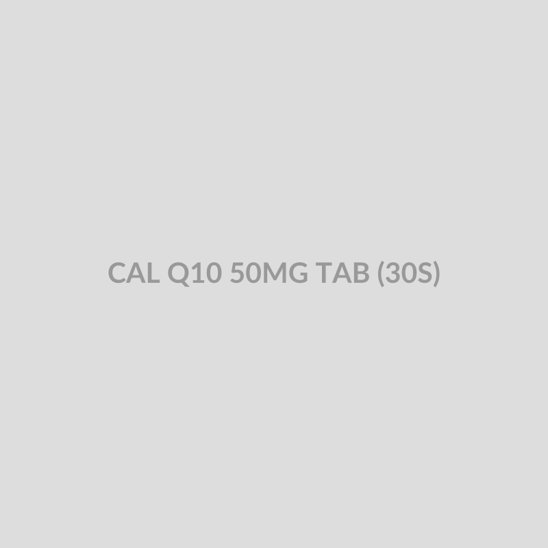 CAL Q10 50MG TAB (30S) - Bolan Clinic Pharmacy
