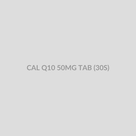 CAL Q10 50MG TAB (30S) - Bolan Clinic Pharmacy