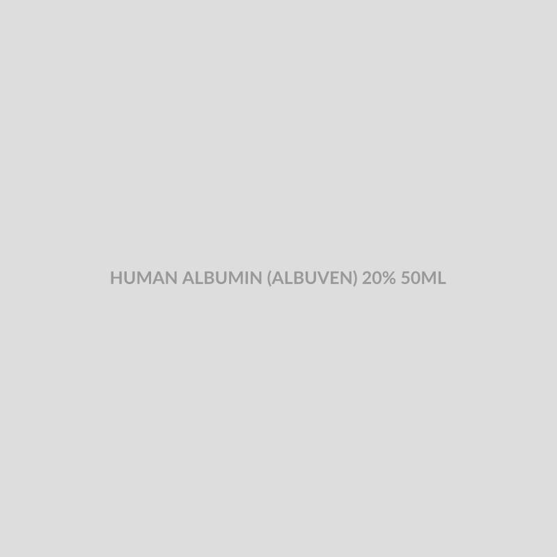 HUMAN ALBUMIN (ALBUVEN) 20% 50ML - Bolan Clinic Pharmacy