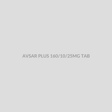 AVSAR PLUS 160/10/25MG TAB - Bolan Clinic Pharmacy