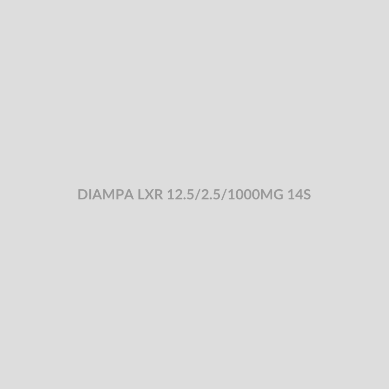 DIAMPA LXR 12.5/2.5/1000MG 14S - Bolan Clinic Pharmacy