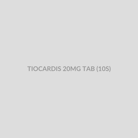 TIOCARDIS 20MG TAB (10S) - Bolan Clinic Pharmacy