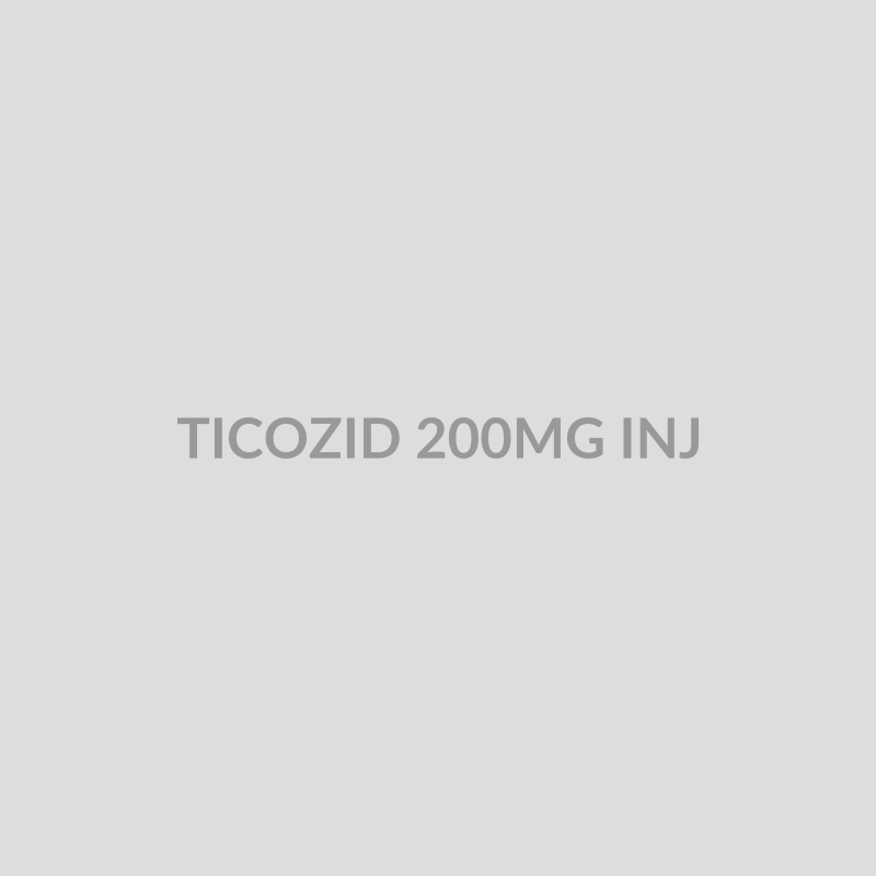 TICOZID 200MG INJ - Bolan Clinic Pharmacy