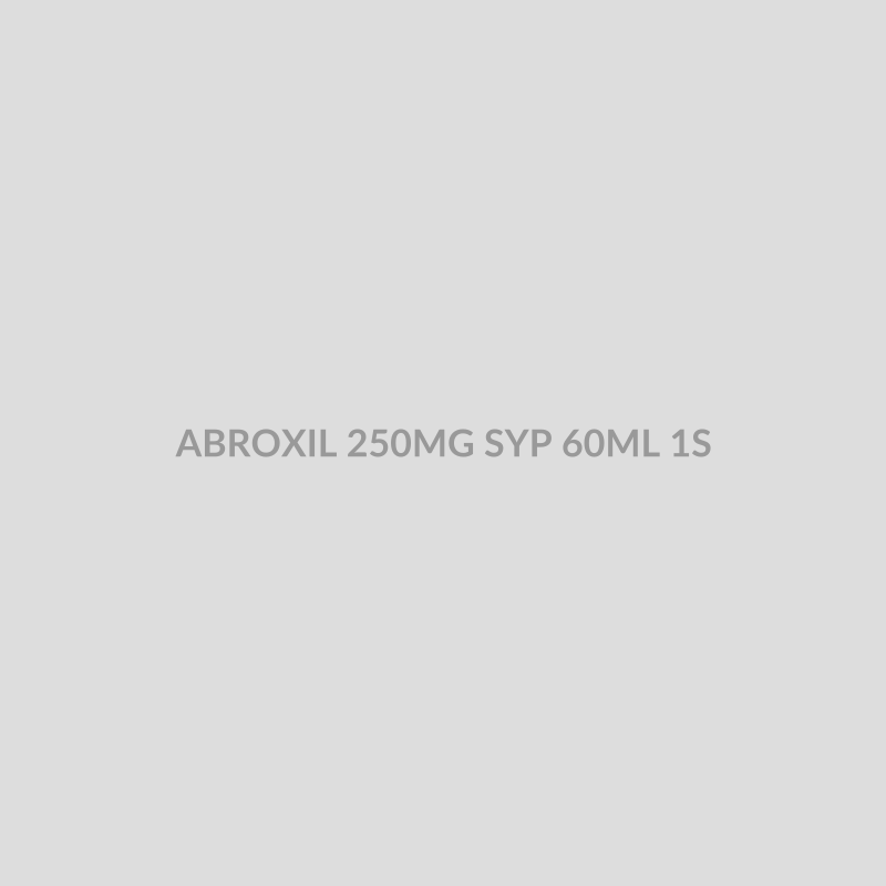 ABROXIL 250MG SYP 60ML 1S - Bolan Clinic Pharmacy