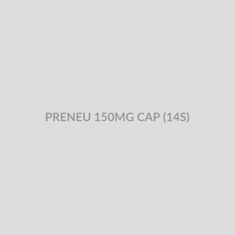 PRENEU 150MG CAP (14S) - Bolan Clinic Pharmacy