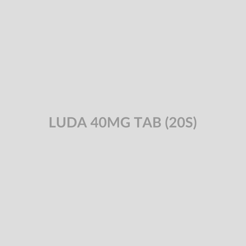 LUDA 40MG TAB (20S) - Bolan Clinic Pharmacy