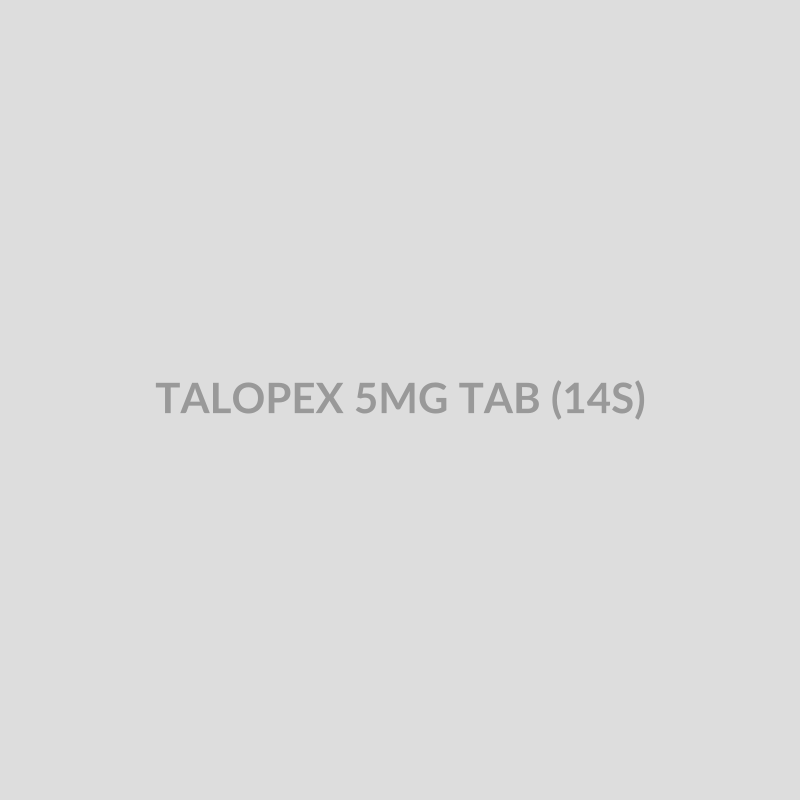TALOPEX 5MG TAB (14S) - Bolan Clinic Pharmacy