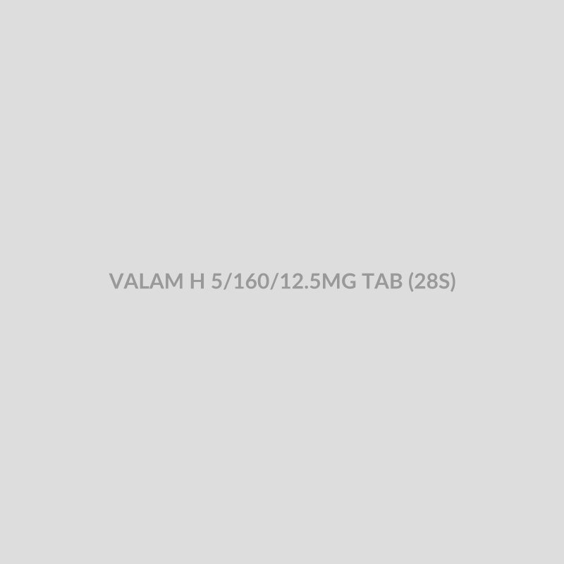 VALAM H 5/160/12.5MG TAB (28S) - Bolan Clinic Pharmacy