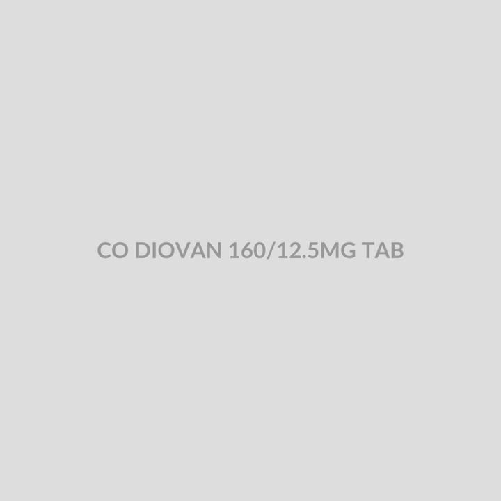 CO DIOVAN 160/12.5MG TAB - Bolan Clinic Pharmacy
