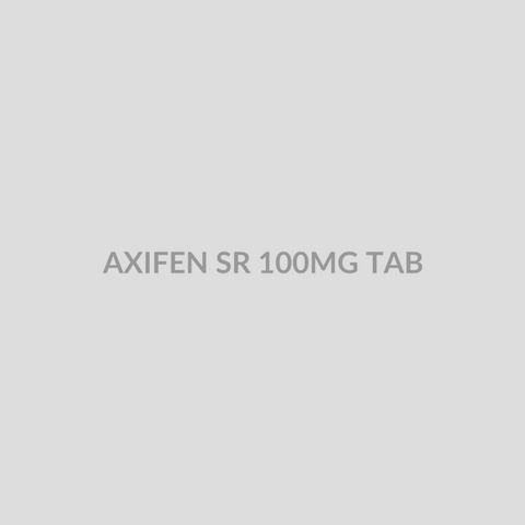 AXIFEN SR 100MG TAB - Bolan Clinic Pharmacy