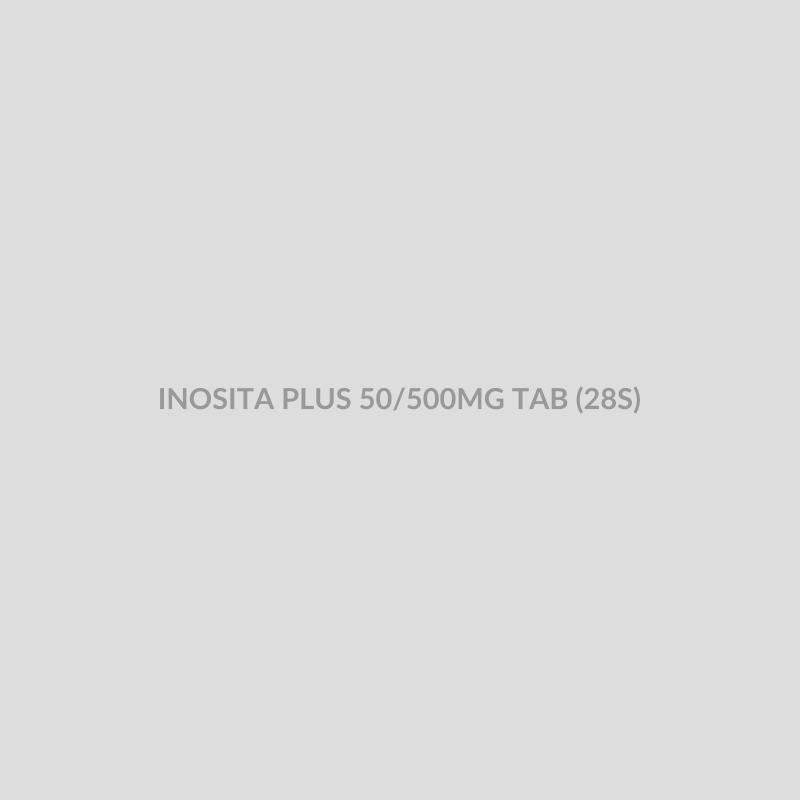INOSITA PLUS 50/500MG TAB (28S) - Bolan Clinic Pharmacy