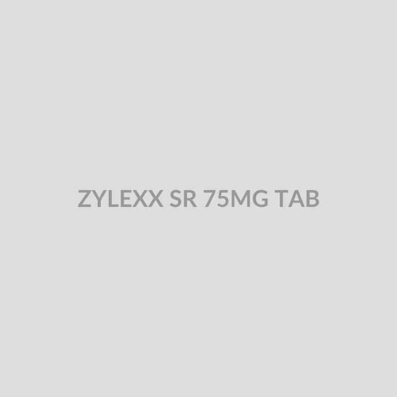 ZYLEXX SR 75MG TAB - Bolan Clinic Pharmacy