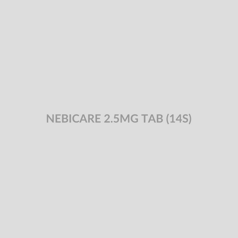 NEBICARE 2.5MG TAB (14S) - Bolan Clinic Pharmacy