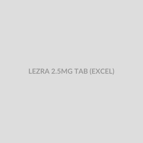 LEZRA 2.5MG TAB (EXCEL) - Bolan Clinic Pharmacy