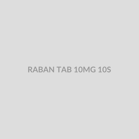RABAN TAB 10MG 10S - Bolan Clinic Pharmacy