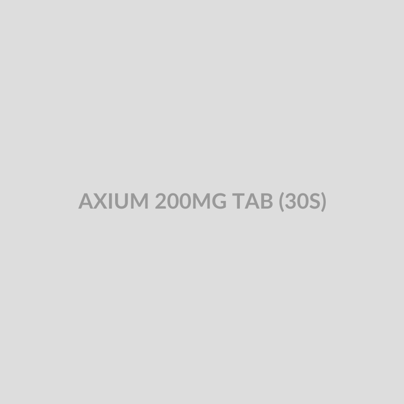 AXIUM 200MG TAB (30S) - Bolan Clinic Pharmacy