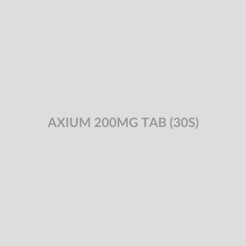AXIUM 200MG TAB (30S) - Bolan Clinic Pharmacy
