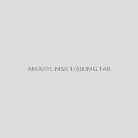AMARYL MSR 1/500MG TAB - Bolan Clinic Pharmacy