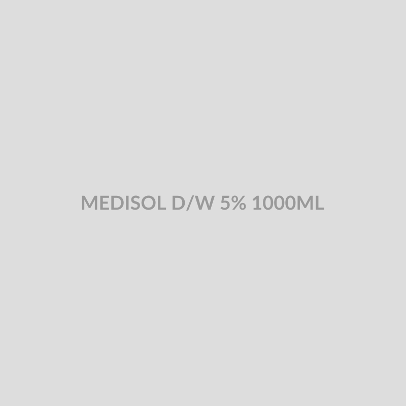 MEDISOL D/W 5% 1000ML - Bolan Clinic Pharmacy