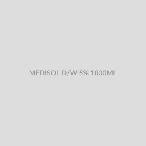 MEDISOL D/W 5% 1000ML - Bolan Clinic Pharmacy
