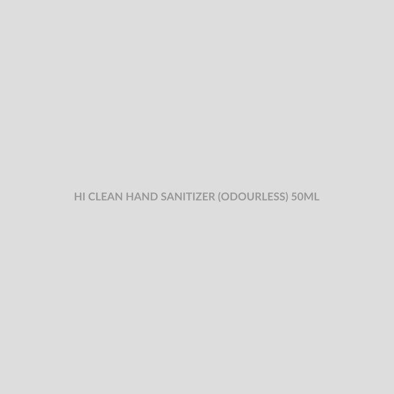 HI CLEAN HAND SANITIZER (ODOURLESS) 50ML - Bolan Clinic Pharmacy