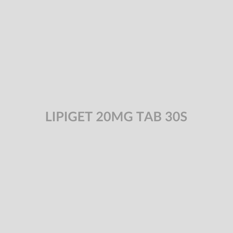 LIPIGET 20MG TAB 30S - Bolan Clinic Pharmacy