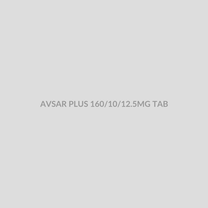 AVSAR PLUS 160/10/12.5MG TAB - Bolan Clinic Pharmacy