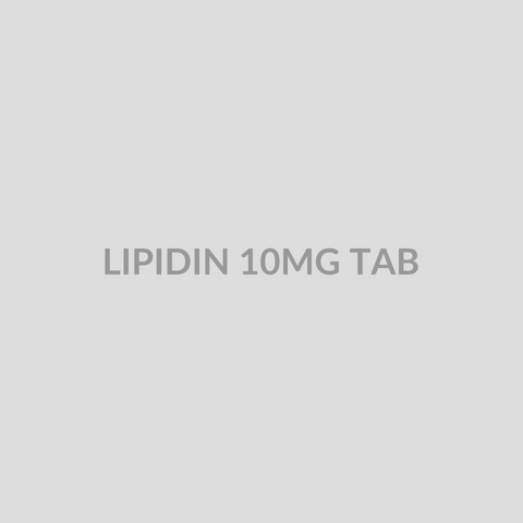 LIPIDIN 10MG TAB - Bolan Clinic Pharmacy