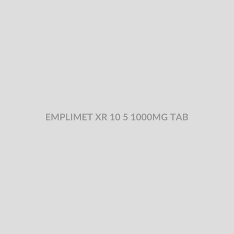 EMPLIMET XR 10 5 1000MG TAB - Bolan Clinic Pharmacy
