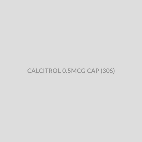 CALCITROL 0.5MCG CAP (30S) - Bolan Clinic Pharmacy
