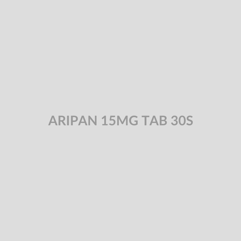 ARIPAN 15MG TAB 30S - Bolan Clinic Pharmacy