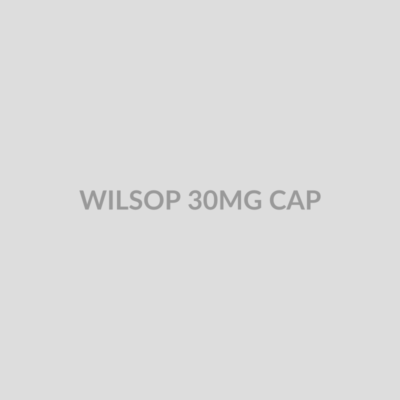 WILSOP 30MG CAP - Bolan Clinic Pharmacy
