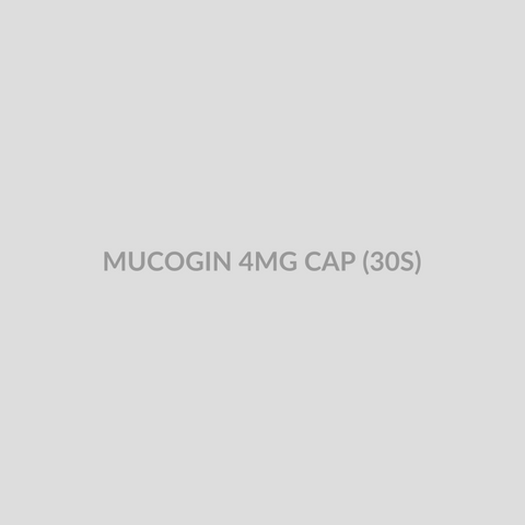MUCOGIN 4MG CAP (30S) - Bolan Clinic Pharmacy