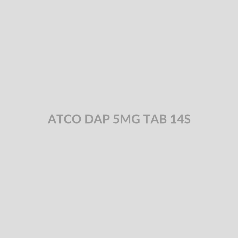 ATCO DAP 5MG TAB 14S - Bolan Clinic Pharmacy