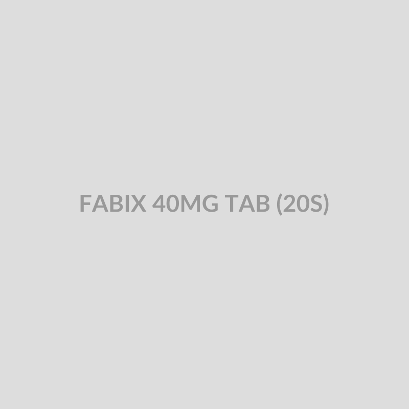 FABIX 40MG TAB (20S) - Bolan Clinic Pharmacy