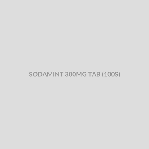 SODAMINT 300MG TAB (100S) - Bolan Clinic Pharmacy