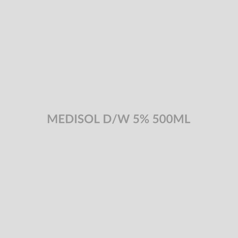 MEDISOL D/W 5% 500ML - Bolan Clinic Pharmacy