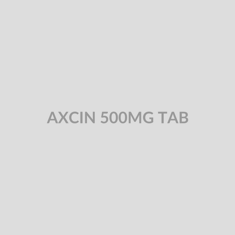 AXCIN 500MG TAB - Bolan Clinic Pharmacy