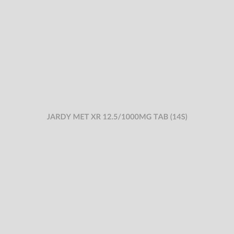 JARDY MET XR 12.5/1000MG TAB (14S) - Bolan Clinic Pharmacy