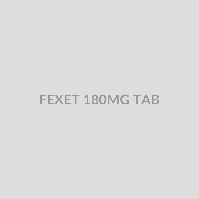 FEXET 180MG TAB - Bolan Clinic Pharmacy