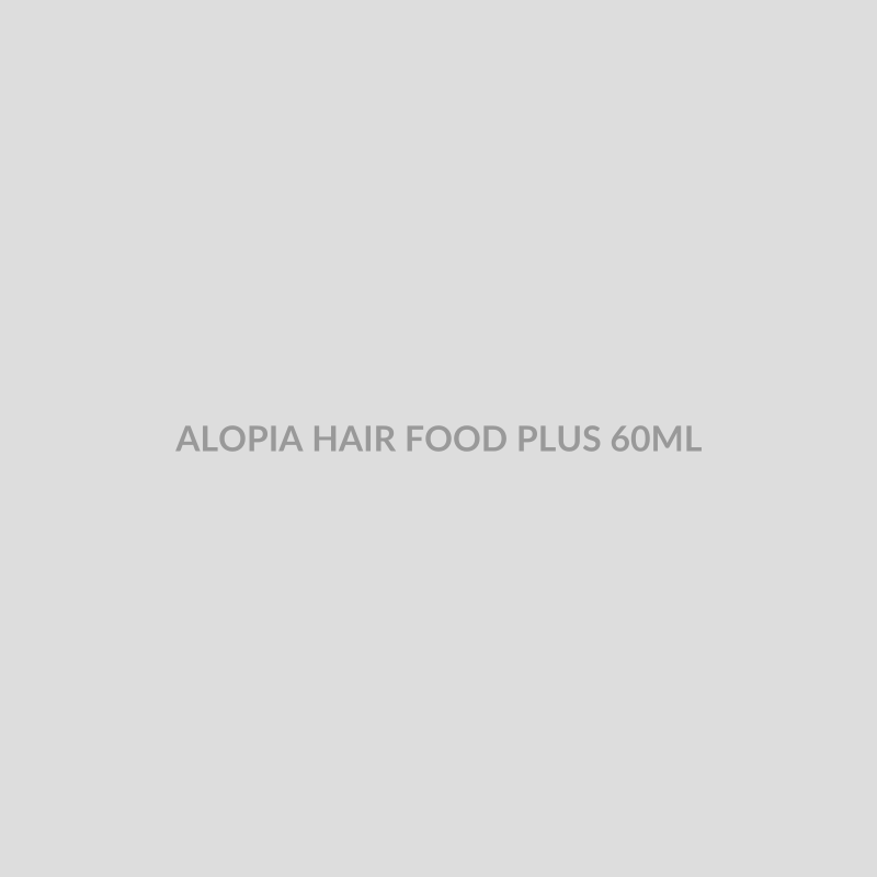 ALOPIA HAIR FOOD PLUS 60ML - Bolan Clinic Pharmacy