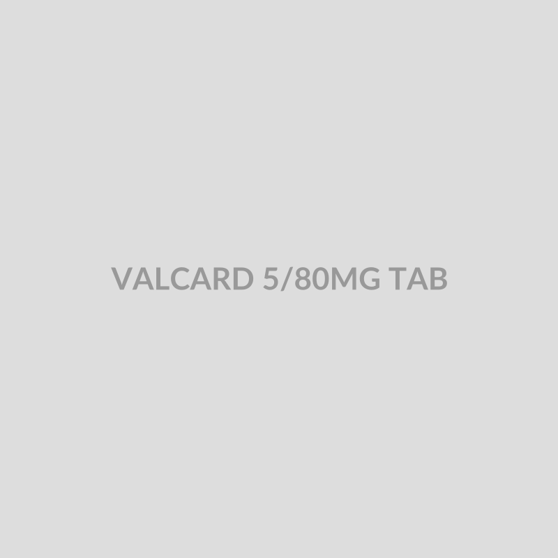 VALCARD 5/80MG TAB - Bolan Clinic Pharmacy