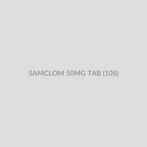 SAMCLOM 50MG TAB (10S) - Bolan Clinic Pharmacy