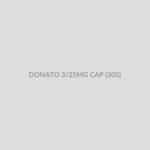 DONATO 3/25MG CAP (30S) - Bolan Clinic Pharmacy