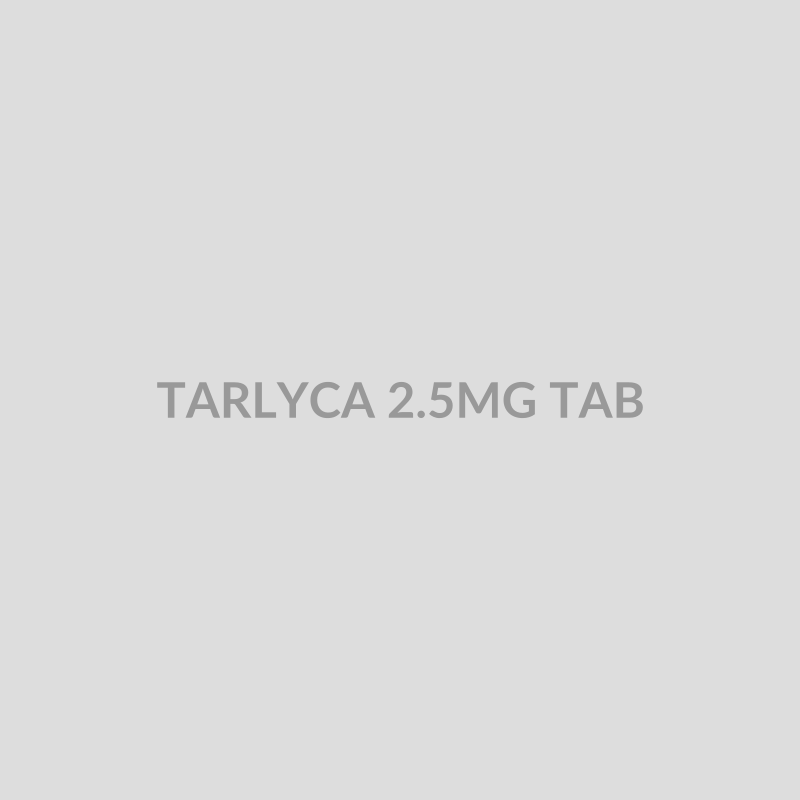 TARLYCA 2.5MG TAB - Bolan Clinic Pharmacy