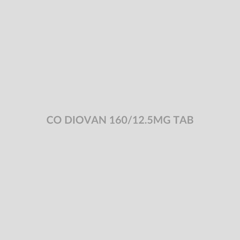 CO DIOVAN 160/12.5MG TAB - Bolan Clinic Pharmacy